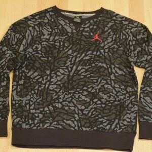 Air Jordan holographic sweatshirt